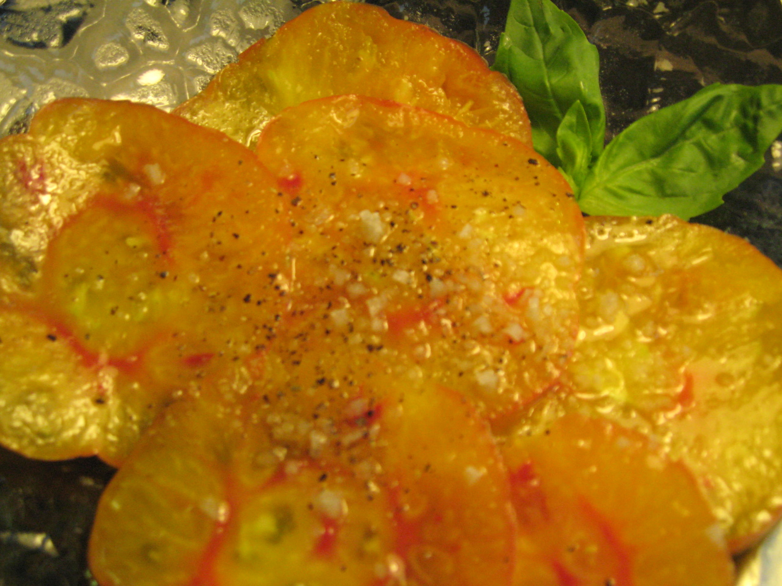 Carpaccio de Tomate Ananas