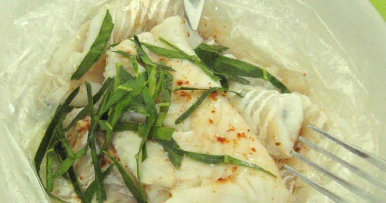 Cabillaud en Papillote