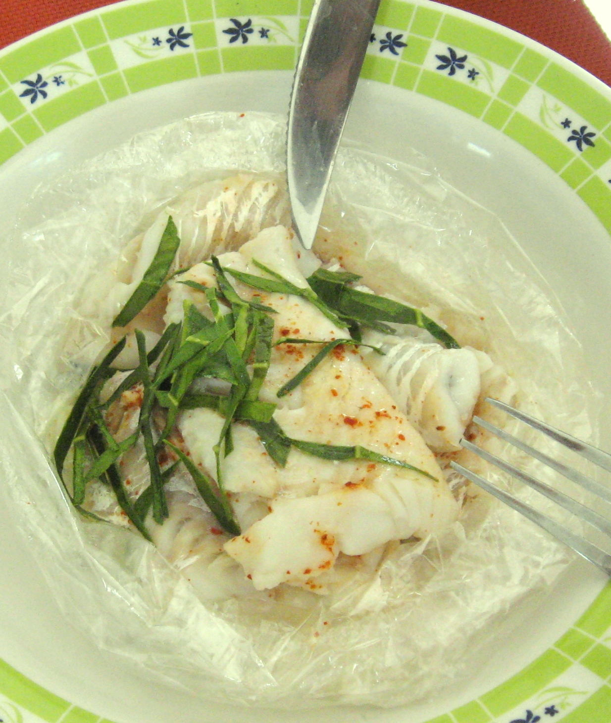 Cabillaud en Papillote