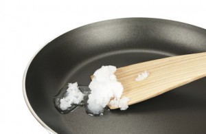 cuisson à l'huile de noix de coco