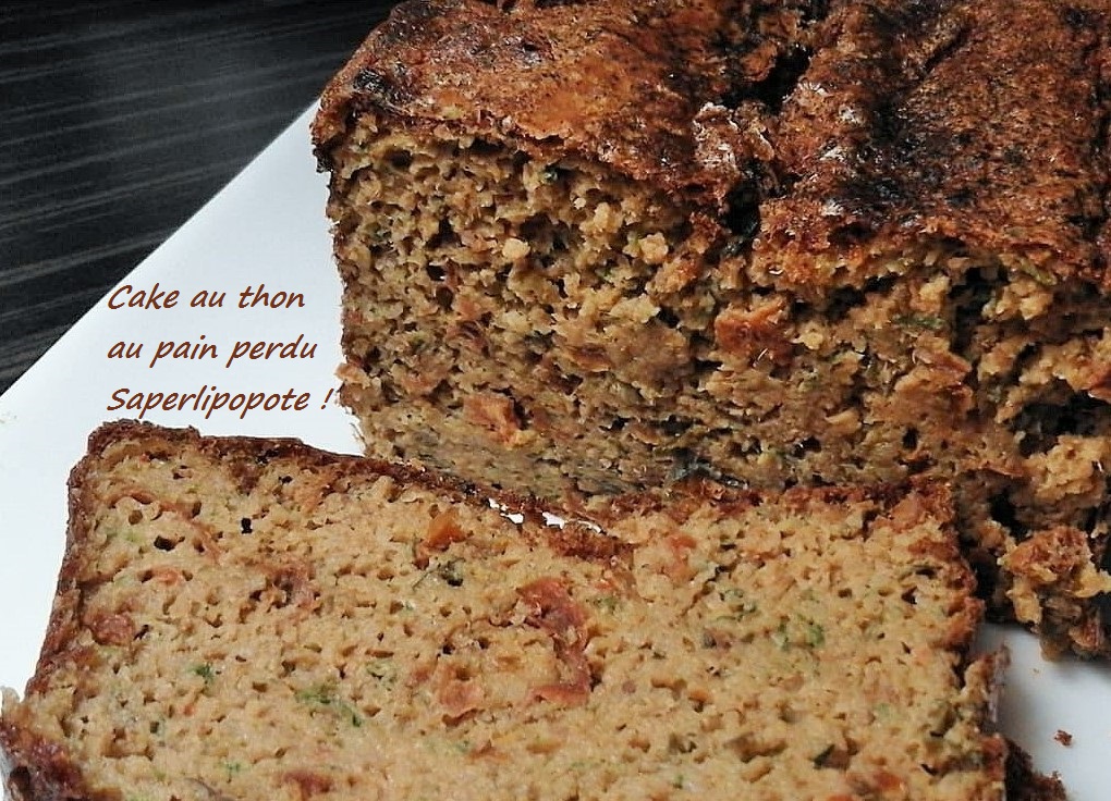 Cake salé au pain perdu