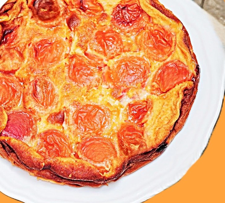 Clafoutis aux abricots du Valais